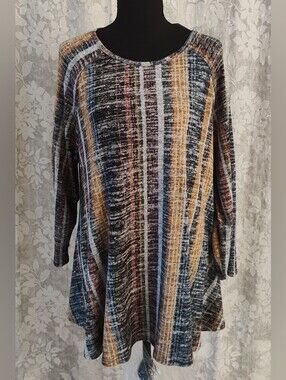 NWT Chacha Vente Tunic Shirt Xl